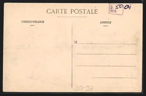 AK L`Artillerie montée et les Obstacles, Descente dans un chemin