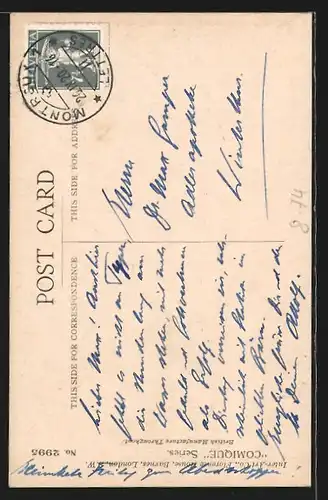 Künstler-AK Kinder beim Angeln