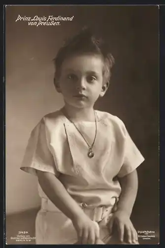AK Prinz Louis Ferdinand im Kindesalter