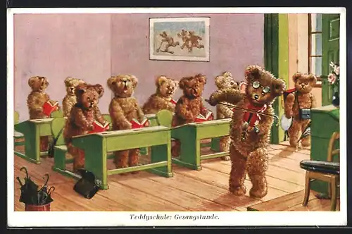 AK Gesangstunde in der Teddyschule