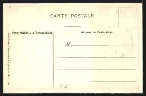 AK Postbote mit Briefen in den Händen, Briefmarken und Briefkasten