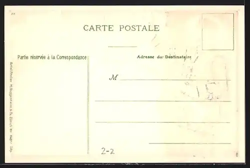 AK Postbote mit Briefen in den Händen, Briefmarken und Briefkasten
