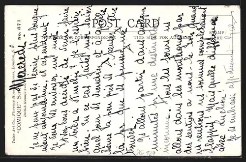 Künstler-AK Fred Spurgin: The first step in love