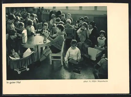 AK In guter Hut, Photo-Porst Nürnberg, Fotoapparat Reklame