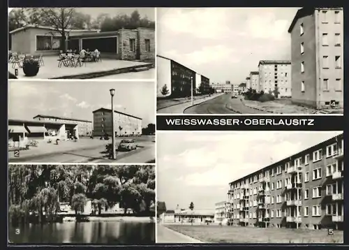 AK Weisswasser /Oberlausitz, Konsum-Tierpark-Café, Humboldtstrasse