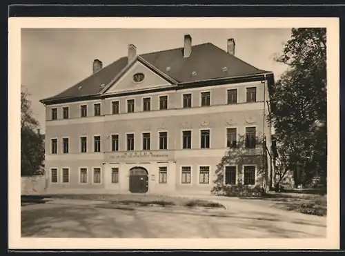 AK Weimar, Museum für Ur- und Frühgeschichte Thüringens, Vorderansicht