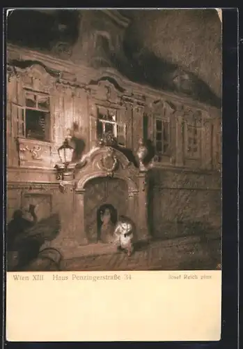 AK Wien, Haus in der Penzingerstrasse 34