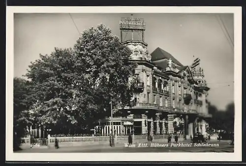 AK Wien-Schönbrunn, Hübners Parkhotel