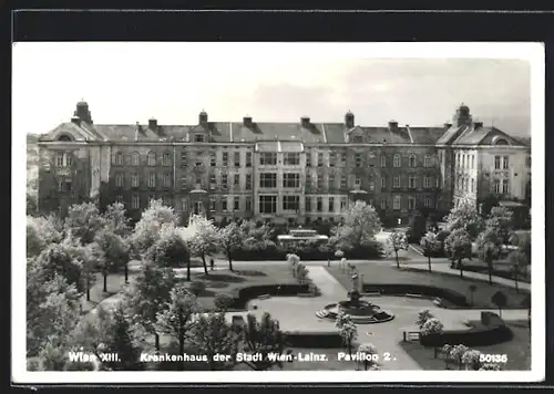 AK Wien-Lainz, Krankenhaus der Stadt Wien-Lainz, Pavillon 2