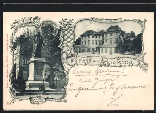 AK Wien, Bietzing, Kaiser-Stöckel, Kaiser Max-Monument