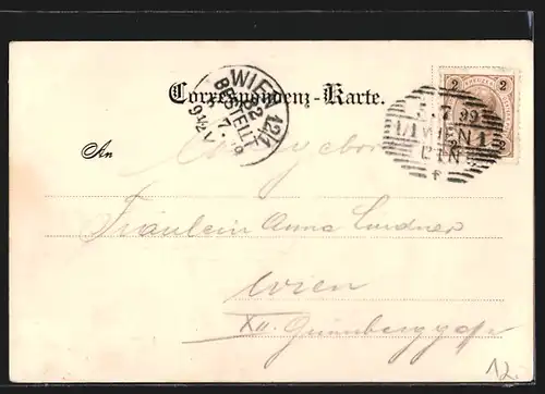 AK Wien, Bietzing, Kaiser-Stöckel, Kaiser Max-Monument