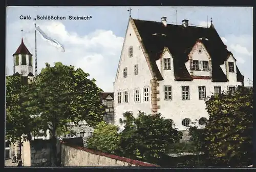 AK Steinach bei Fürth, Cafe Schlösschen