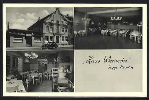 AK Neheim-Hüsten, Gasthaus Haus Wernecke in der Bahnhofstrasse 135