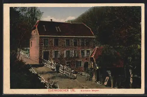 AK Edenkoben, Hotel Kurhaus Meyer im Edenkobener Tal