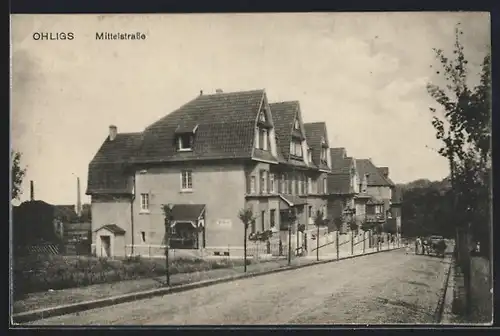 AK Ohligs, Partie in der Mittelstrasse