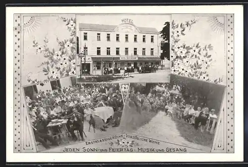 AK Wien-Pötzleinsdorf, Hotel, Kaffee, Restaurant Zum römischen Kaiser, Neustift am Walde Nr. 2