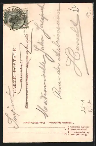 AK Anvers, La Synagogue, Synagoge