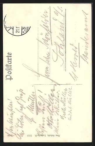 AK Löbau i. S., Blick zur Kirche