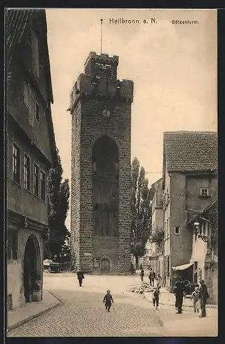 AK Heilbronn, Partie am Götzenturm