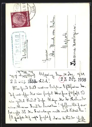 AK Urspring, Totalansicht aus der Vogelschau