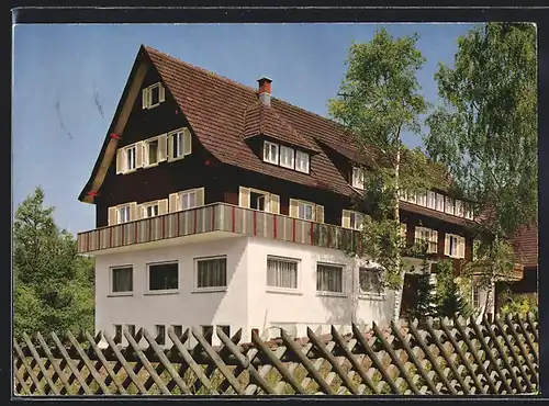 AK Freudenstadt /Schwarzwald, Gasthof-Pension Sonne