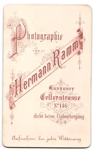 Fotografie Hermann Ramm, Hannover, hannoveraner Eisebahner im Dienstuniform mit Vollbart