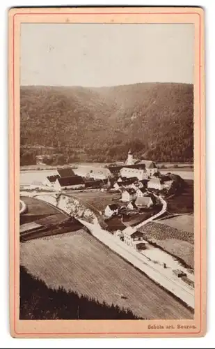 Fotografie Schola, Beuron, Ansicht Beuron, Blick nach dem Kloster Beuron