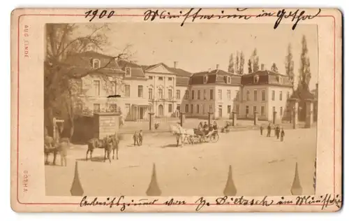 Fotografie Aug. Linde, Gotha, Ansicht Gotha, Blick auf das Ministerium