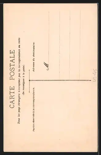 AK Paris, Place Vendôme, Kavallerist