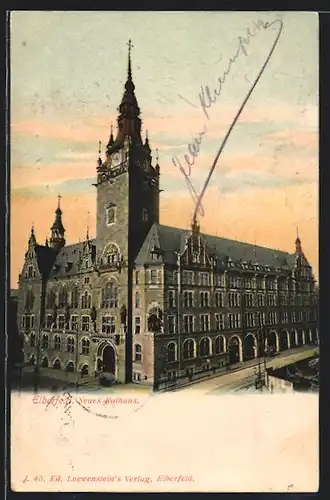 AK Elberfeld, Neues Rathaus