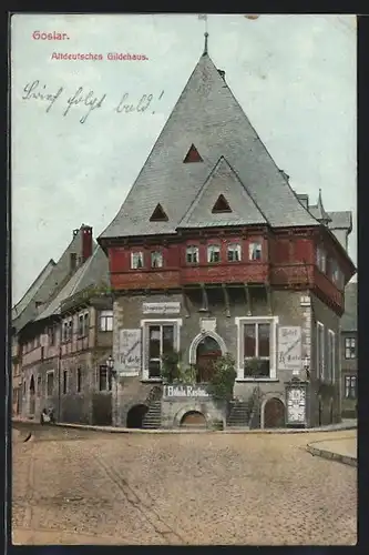 AK Goslar, Altdeutsches Gildehaus mit Hotel & Restaurant