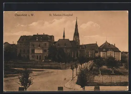 AK Osterfeld i. W., Blick zum St. Marien-Hospital