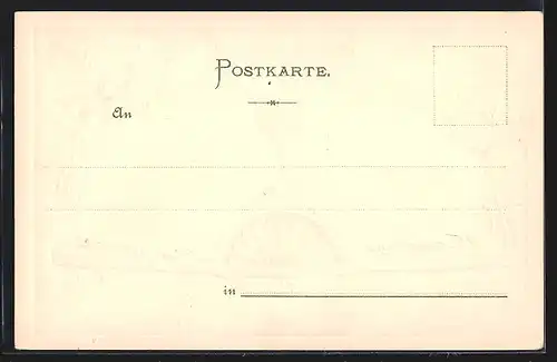 AK Karlsruhe, Totalansicht und Schloss im Fächer