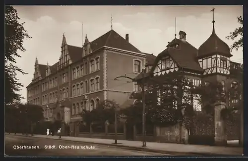 AK Oberhausen, Städt. Ober-Realschule