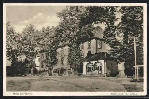 AK Bad Rehburg, Tegtmeier`s Hotel