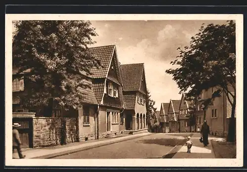 AK Essen-Margaretenhöhe, Partie aus der Gartenvorstadt