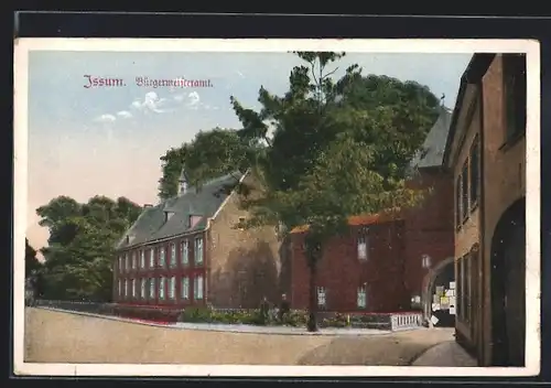 AK Issum, Strassenpartie am Bürgermeisteramt