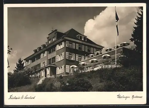 AK Überlingen /Bodensee, Kuhaus St. Leonhard