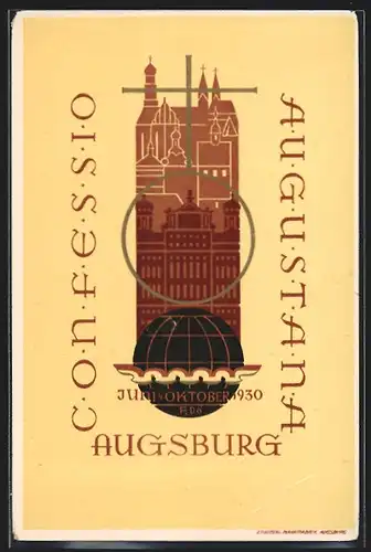AK Augsburg, Confessio Augustana 1930, 400 Jahrfeier