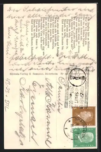 AK Braunschweig, Agnes, Mensch, sa hella, Un wenns auch duster is...