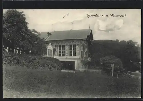 AK Wien, Rohrerhütte im Wienerwald