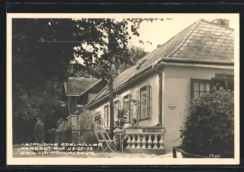 AK Wien, Neuwaldegg, Leopoldine Edelmüller, Holländerdörfl