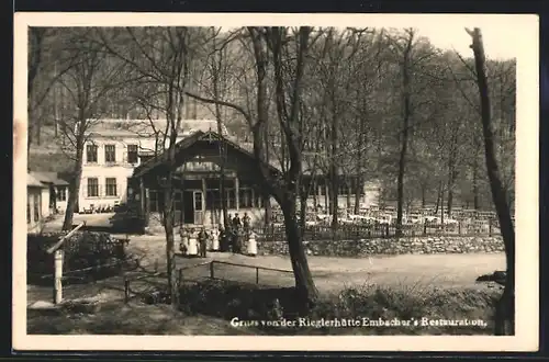 AK Wien, Rieglerhütte, Embachers Restauration