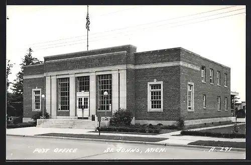 Foto-AK St. Johns, MI, Post Office