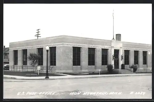 Foto-AK Iron Mountain, MI, Post Office