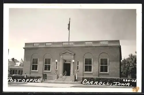 Foto-AK Carroll, IA, Post Office