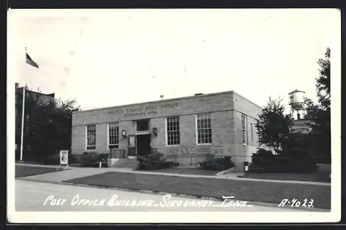 Foto-AK Sigourney, IA, Post Office Building