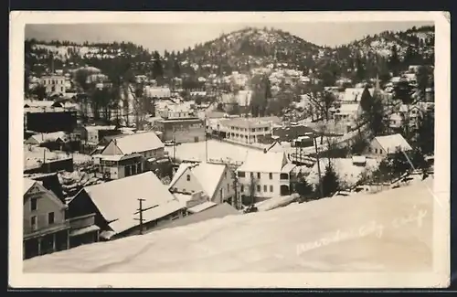 Foto-AK Nevada City, CA, Panorama