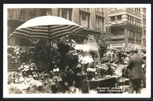AK San Francsisco, CA, Flower Venders