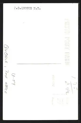 Foto-AK Quogue, NY, Post Office